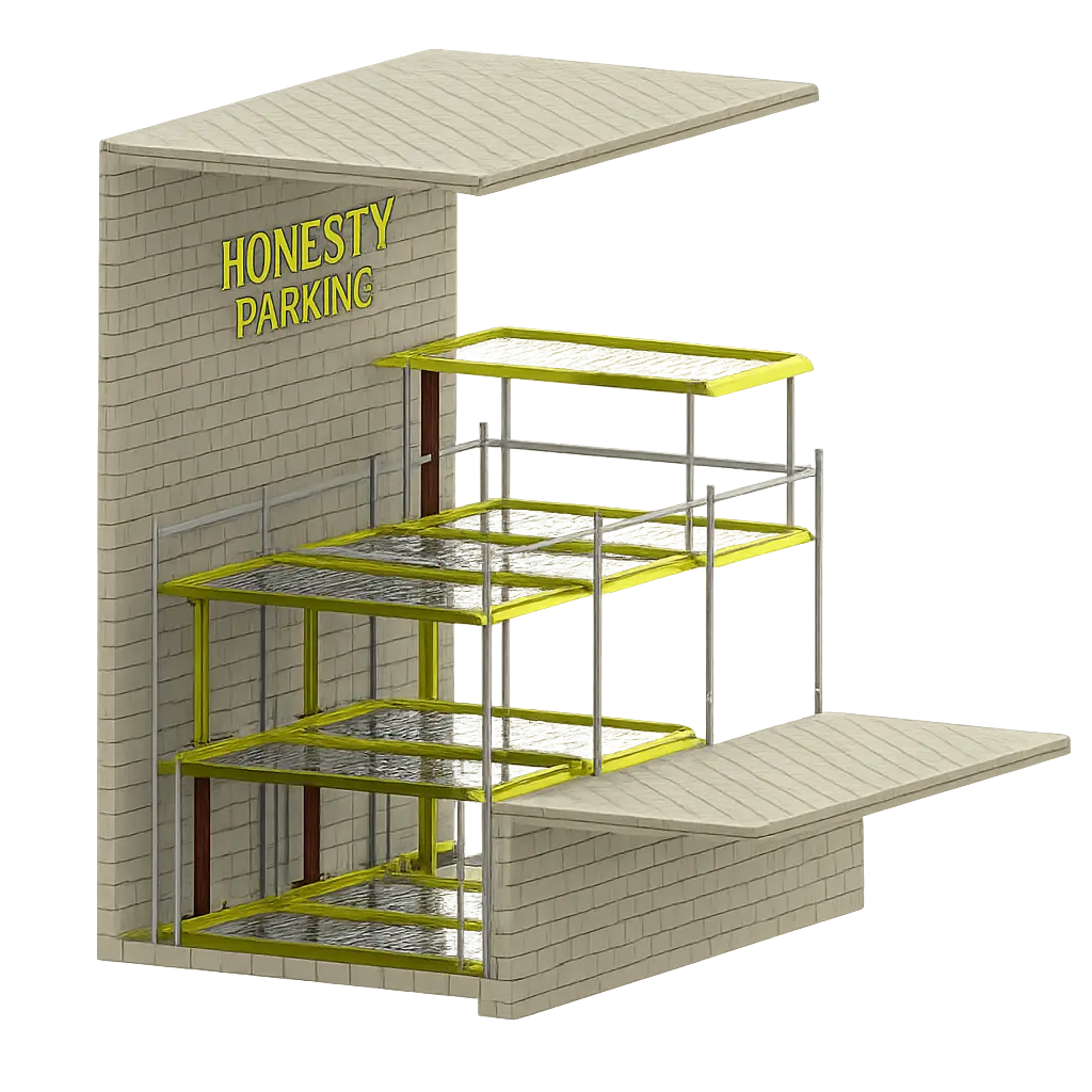Over Ground Puzzle Parking System (2 to 8 Levels) Platform