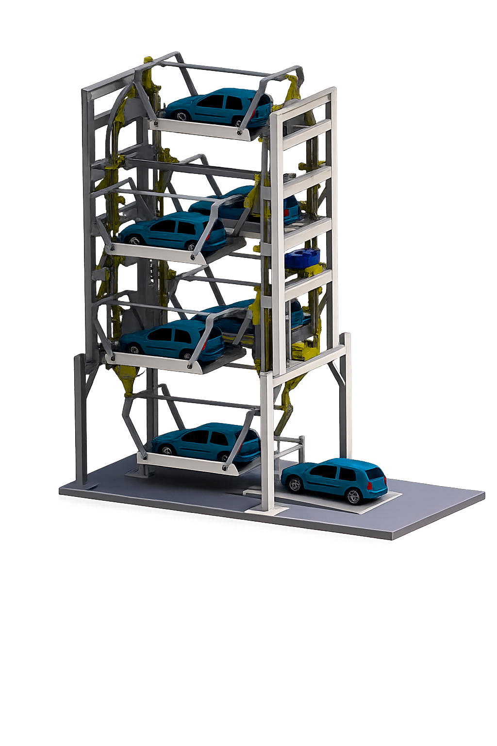 Mini Rotary 12 Cars SUV Parking System Platform
