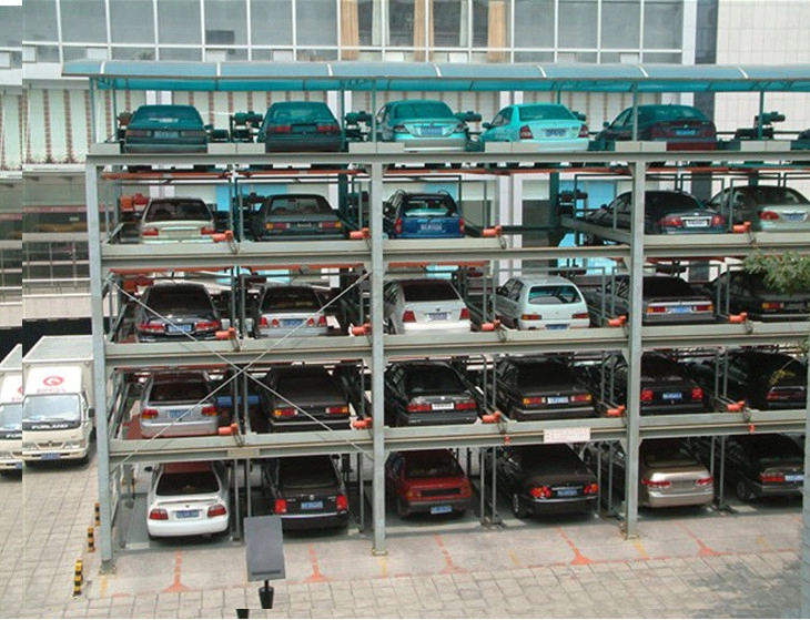 Mechanical Puzzle Parking Layout
