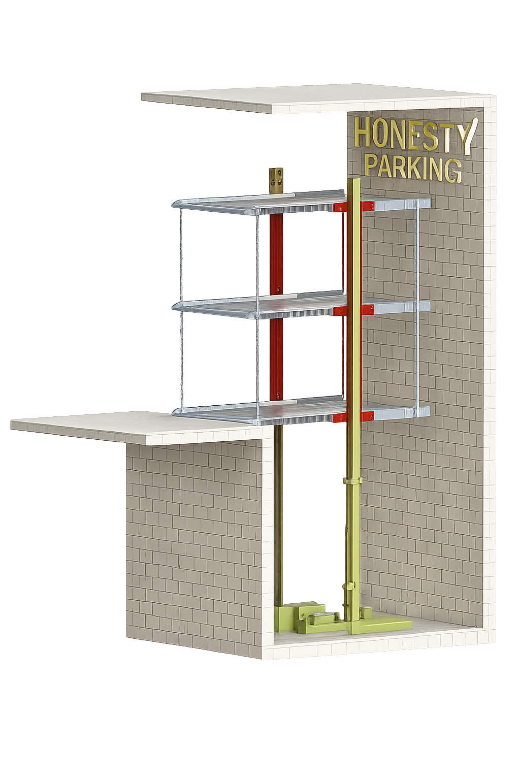 Multi-level Pit Parking System