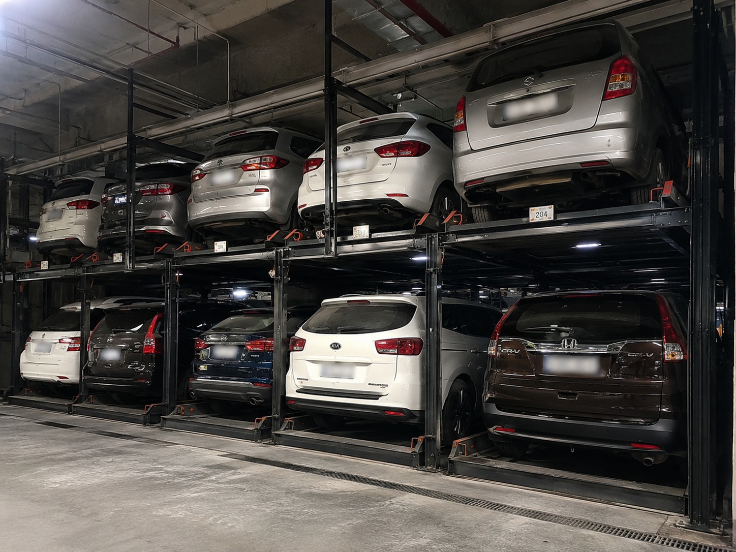 Puzzle Parking Layout