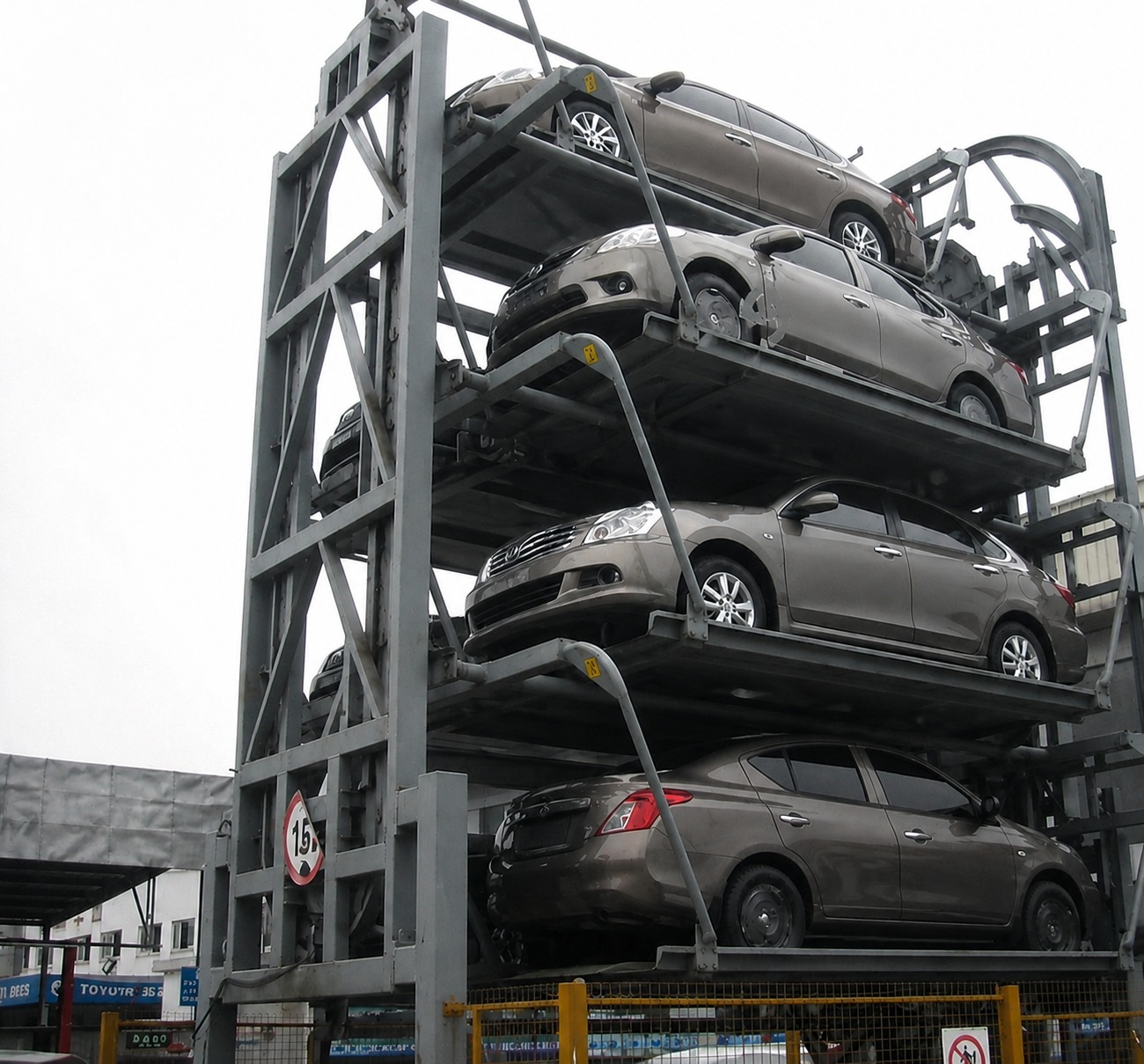 Mini Rotary 12 Cars SUV Parking System