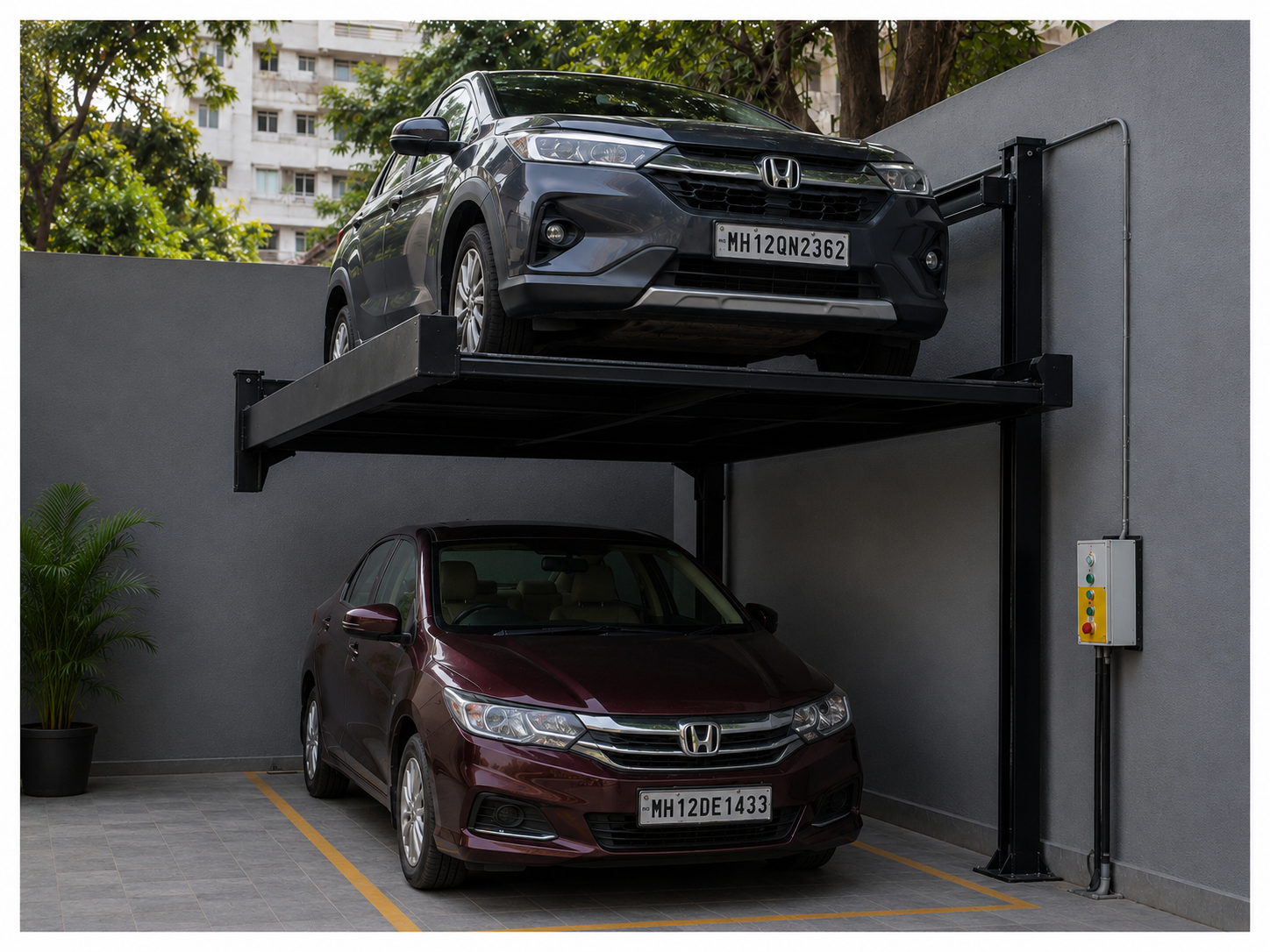 Cantilever Stack Parking