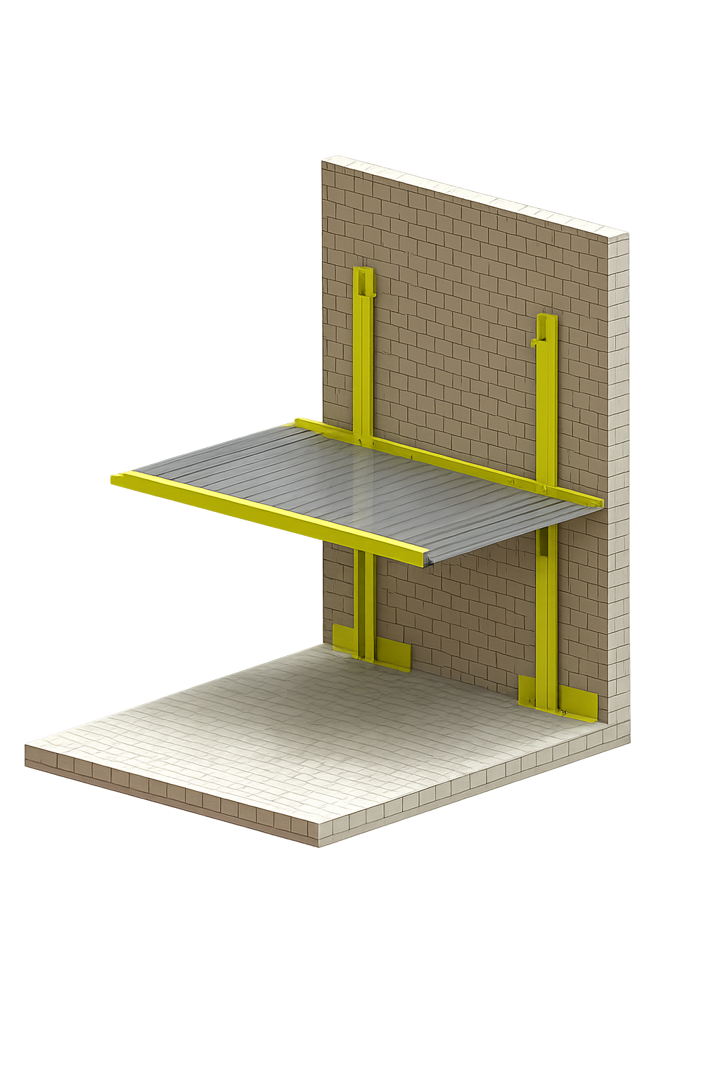 Stack Parking System G+1 Platform